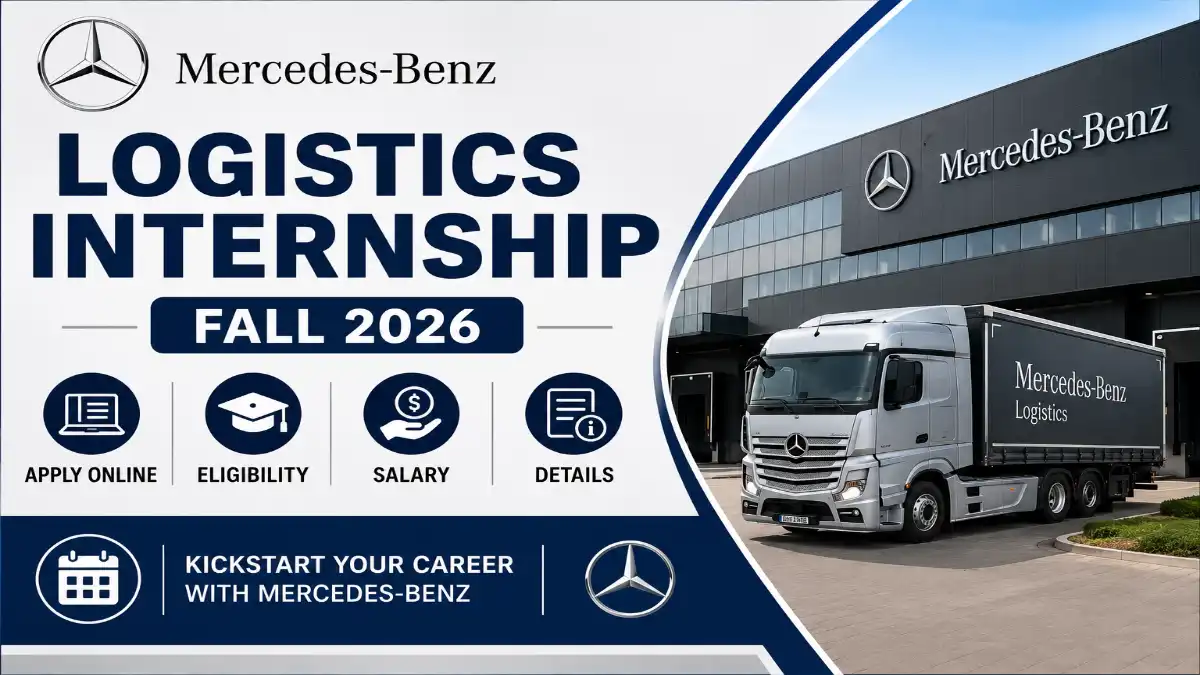 Mercedes-Benz Logistics Internship 2026